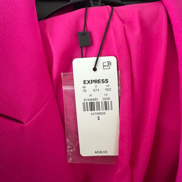 Express Fuchsia Blazer - Picture 3 of 3